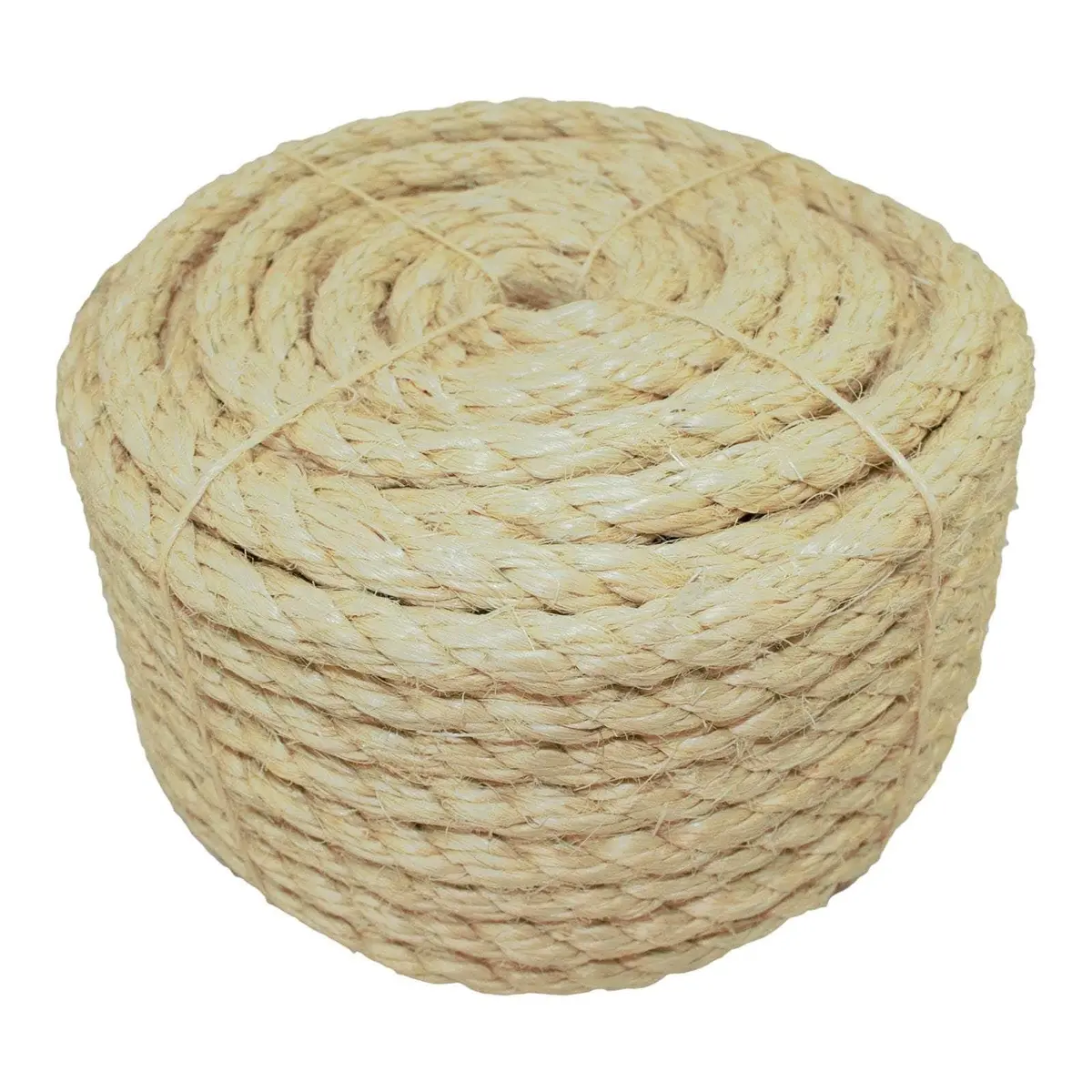 SGT KNOTS RopeHub Twisted Sisal Rope 1/2 inch | Natural Fiber for DIY & Crafts - view 2