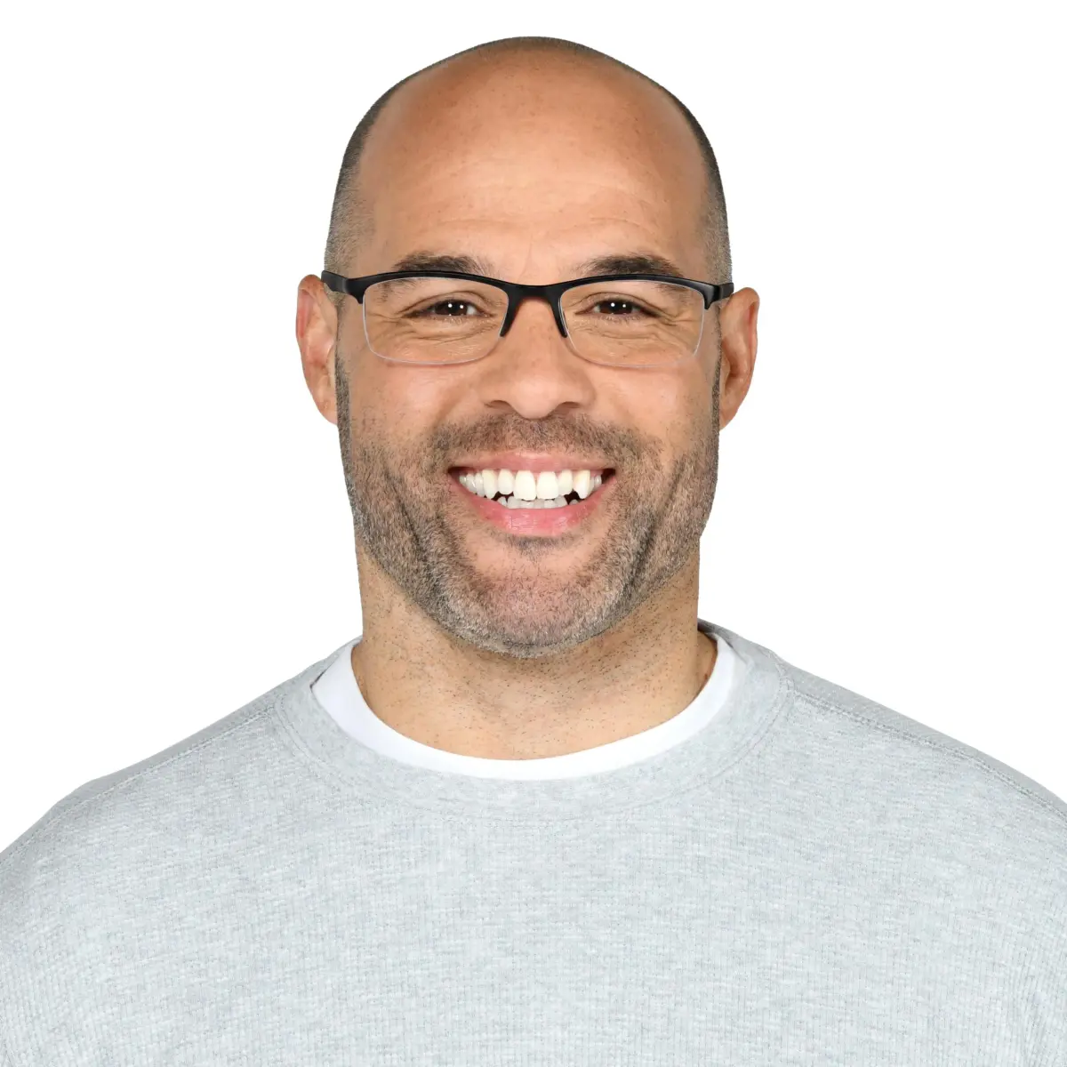 Foster Grant Paolo Square Reading Glasses 2.5 Diopters (59mm Lens Width) | Scratch & Impact Resistant - view 6