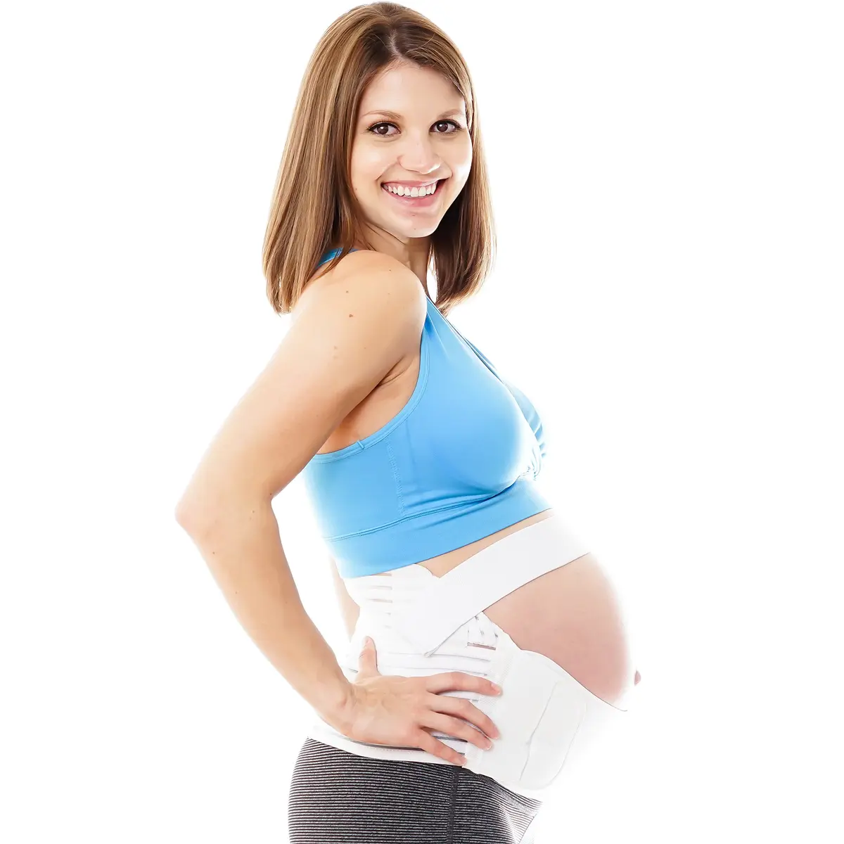 FlexGuard Pregnancy Belly Support Band - Maternity Belt & Brace for Pregnant Women, Fully Adjustable, Plus Size XL, Supports Pelvic & Back Pain Relief - main product image