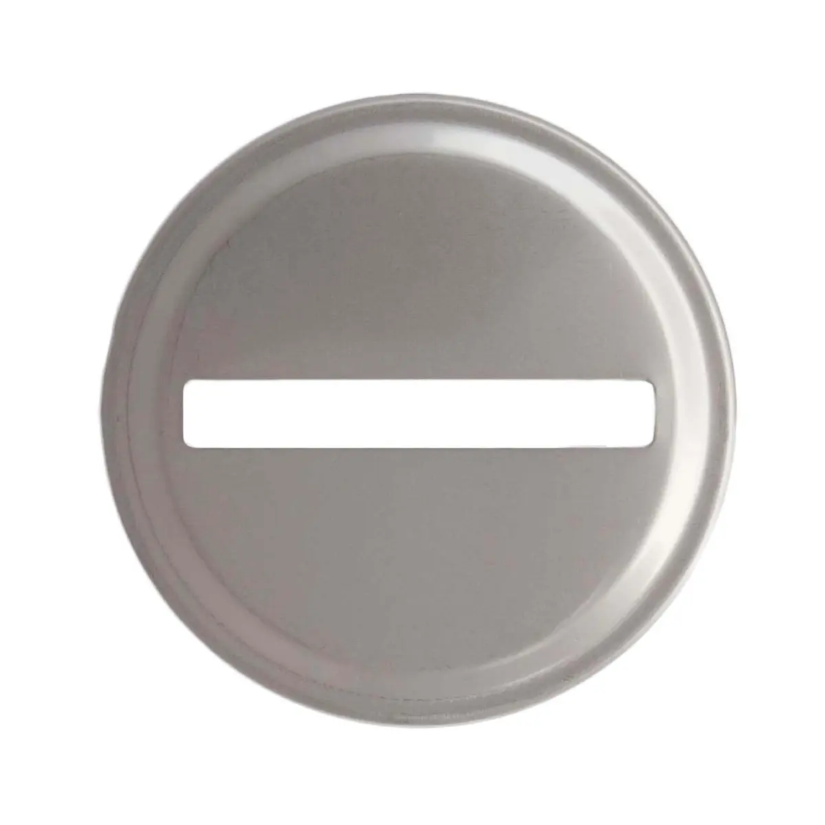 Mason Jar Lifestyle Stainless Steel Coin Slot Bank Lid Inserts Regular Mouth | Rustproof & Dishwasher Safe - main product image