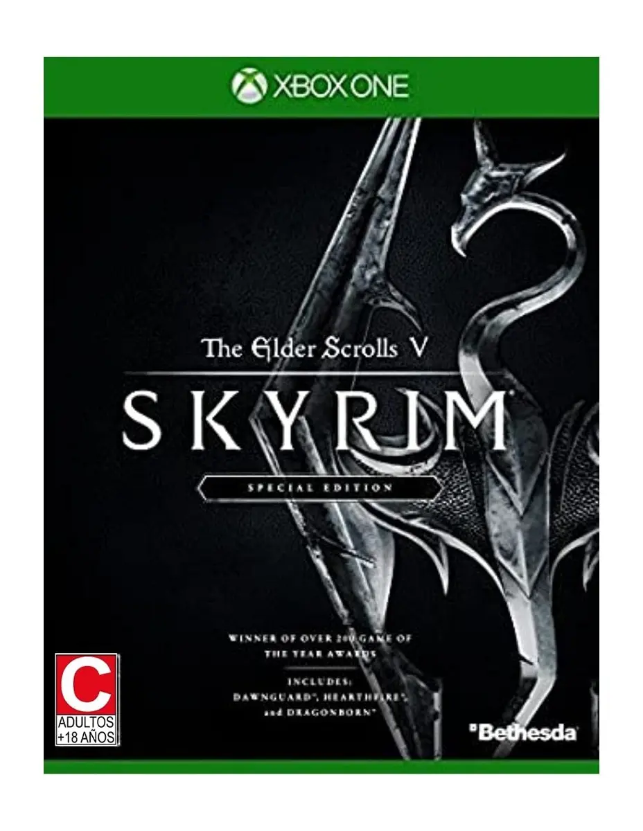 Bethesda The Elder Scrolls V Skyrim Special Edition Xbox One | Epic Fantasy, Remastered Graphics, Mods Support - main product image