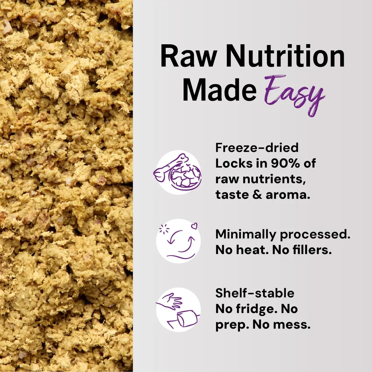 Stella & Chewy's Freeze-Dried Raw Duck & Goose Cat Food 227 g (8 oz) | Complete Nutrition for All Life Stages - view 6