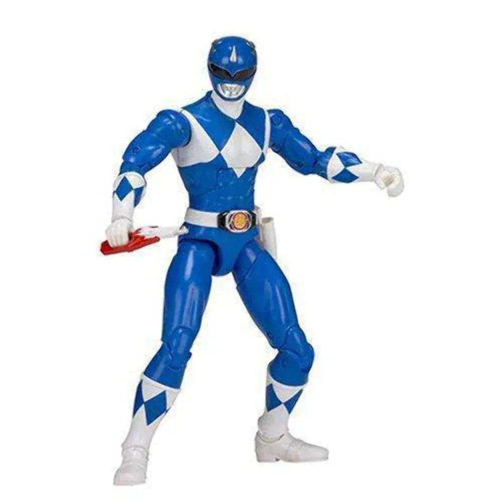 Power Rangers Mighty Morphin Blue Ranger Legacy Figure 16.5 cm (6.5") | Collectible Action Figure with Build-a-Megazord Piece - main product image