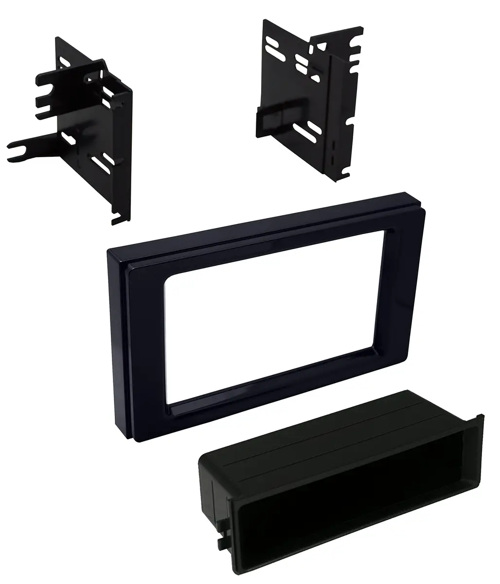 American International TOYK932GB Single/Double DIN Dash Kit w/Pocket for 2016 Toyota Prius | Factory Look & Durable Fit - main product image