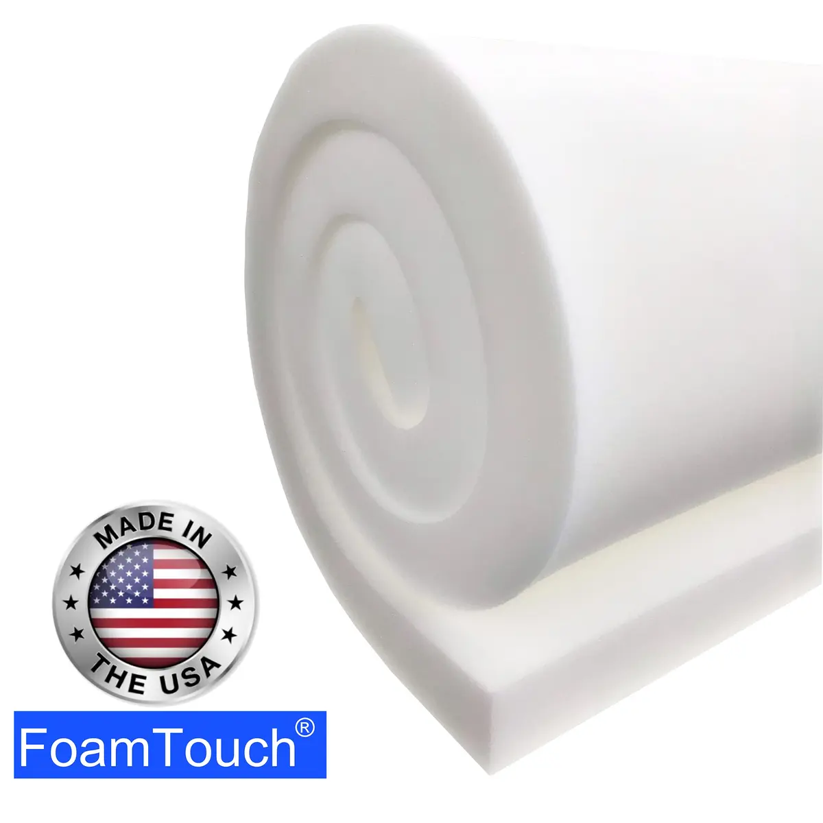 FoamTouch 5x24x24HDF Upholstery Foam Cushion High Density | Heavy Traffic Support - view 3