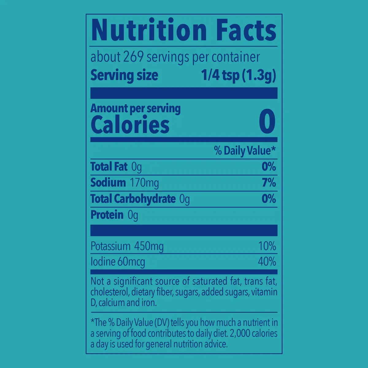 LoSalt Reduced Sodium Salt – Original Non‑Iodized, 350g Tub (6 Pack) | Healthier Salt Alternative with 66% Less Sodium - view 3