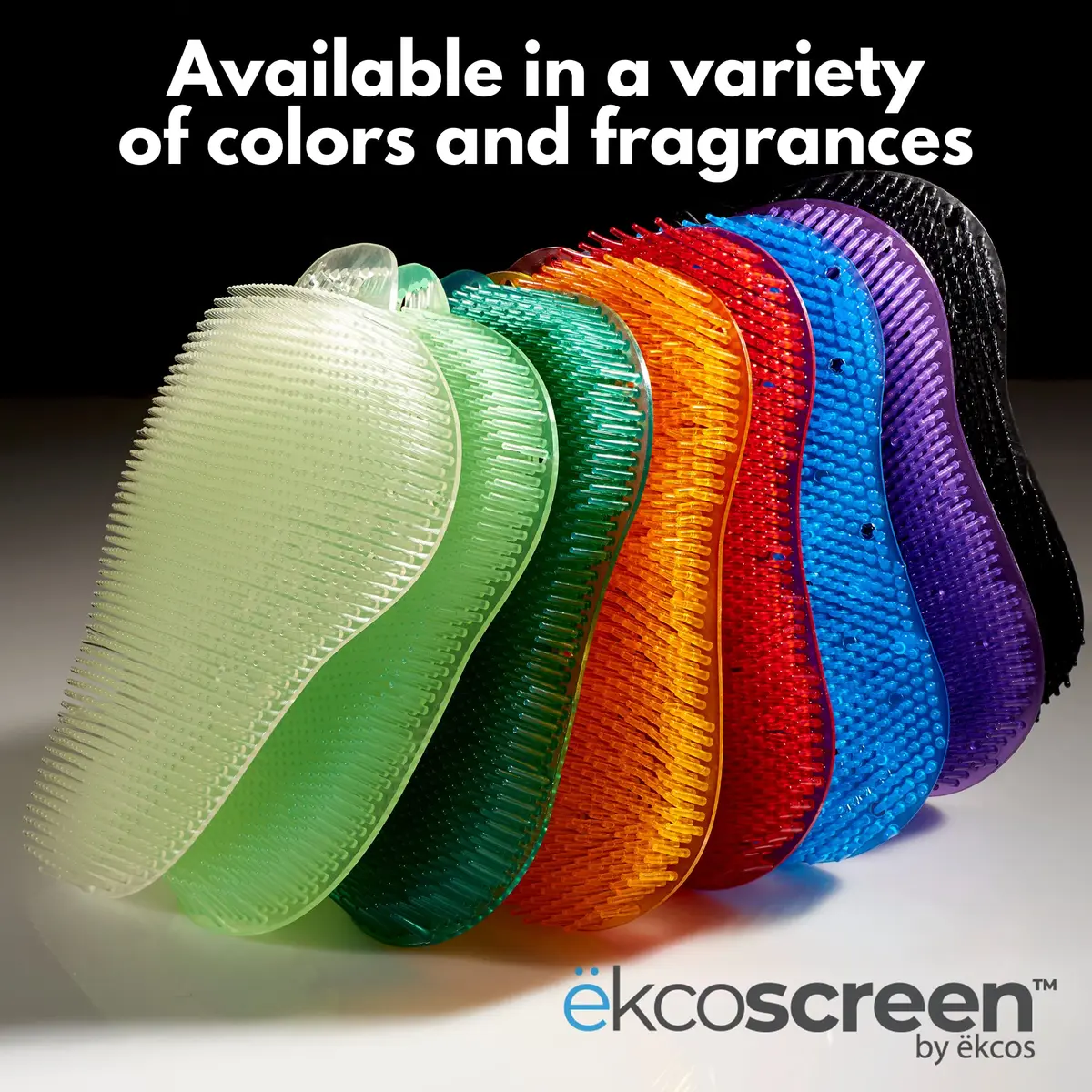 Diversey Ekcos EKS-3B-12 Ekcoscreen 60 Day Premium Anti-Splash Urinal Screen, Deodorizer for Cleaner Restrooms, Fresh Scent, Blue | 12-Screens - view 8