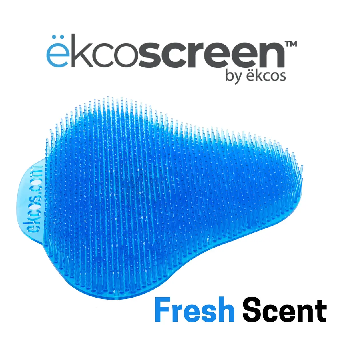 Diversey Ekcos EKS-3B-12 Ekcoscreen 60 Day Premium Anti-Splash Urinal Screen, Deodorizer for Cleaner Restrooms, Fresh Scent, Blue | 12-Screens - view 2