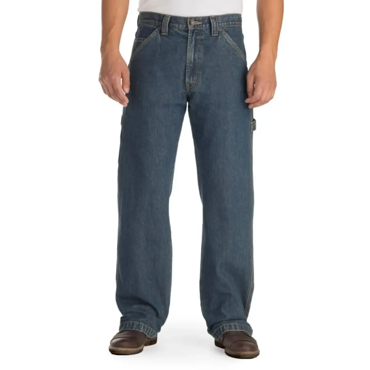 Levi Strauss Signature Gold Men's Carpenter Jeans 36W x 34L (91.4cm x 86.4cm) | Durable Workwear for Indian Climates - main product image