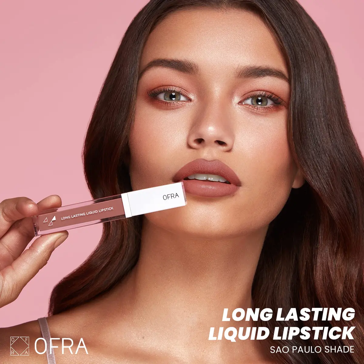 Ofra Matte Liquid Lipstick 0.21 Fl Oz | Deep Burgundy Longwear Transfer-Resistant Lip Color - view 6