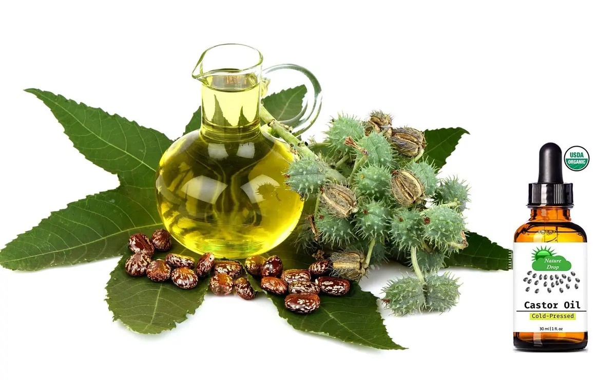 Nature Drop Organic Castor Oil 1 oz | Pure Cold Pressed for Hair & Skin - view 7