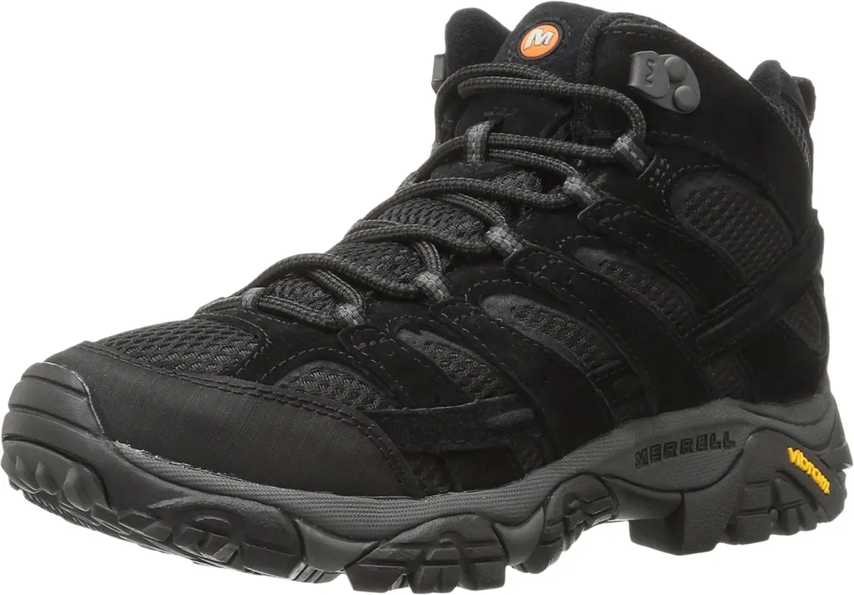 Merrell Moab 2 Vent Mid Hiking Boot 9.5 M US | Waterproof, Vibram Traction - main product image