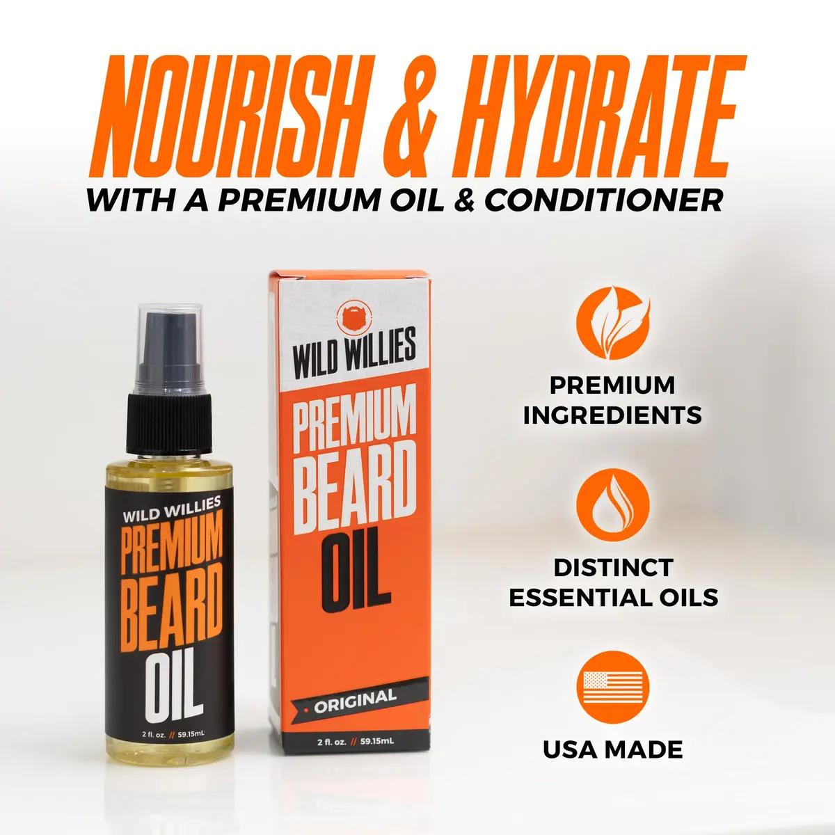 Wild Willies Beard Oil for Men - Deep Conditioning Beard Softener 2 Fl Oz (Pack of 2) | Nourishes & Softens Facial Hair - view 2