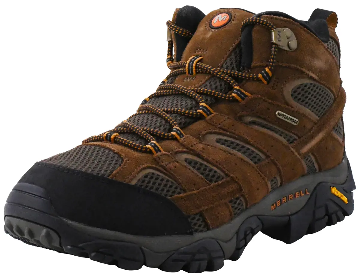 Merrell Moab 2 Mid Waterproof Hiking Boot 15 M US | Durable, Waterproof & Supportive for Indian Trails - main product image