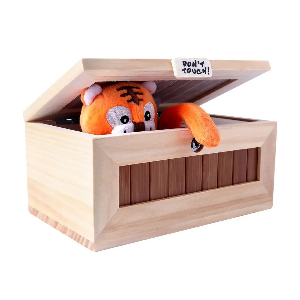 XINHOME Don't Touch Useless Box with Attitude | Surprises & Practical Joke Toy (Medium, Multicolor) - main product image