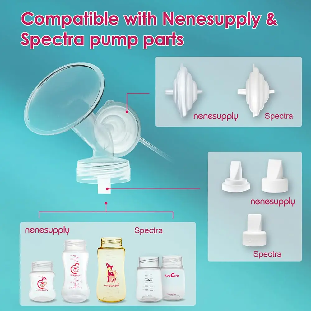 NENESUPPLY Breast Pump Flanges 27mm | Compatible with Spectra S2 S1 9 Plus Synergy Gold - view 4