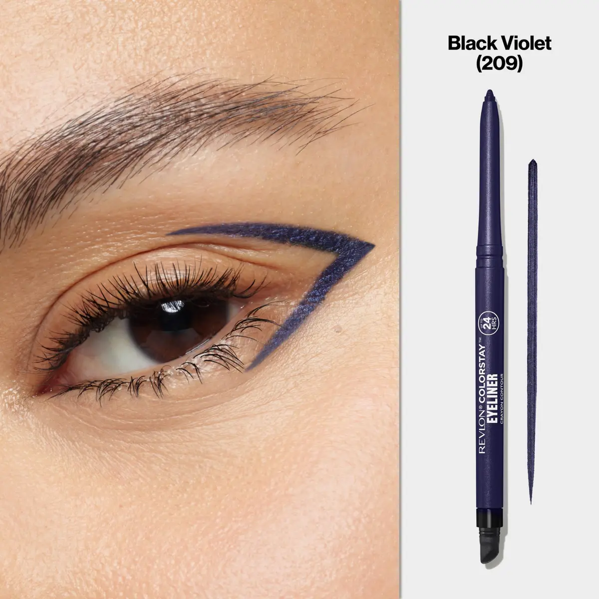 REVLON ColorStay Pencil Waterproof Eyeliner 0.01 oz | Longwear, Smudge-Proof, 24HR - view 2