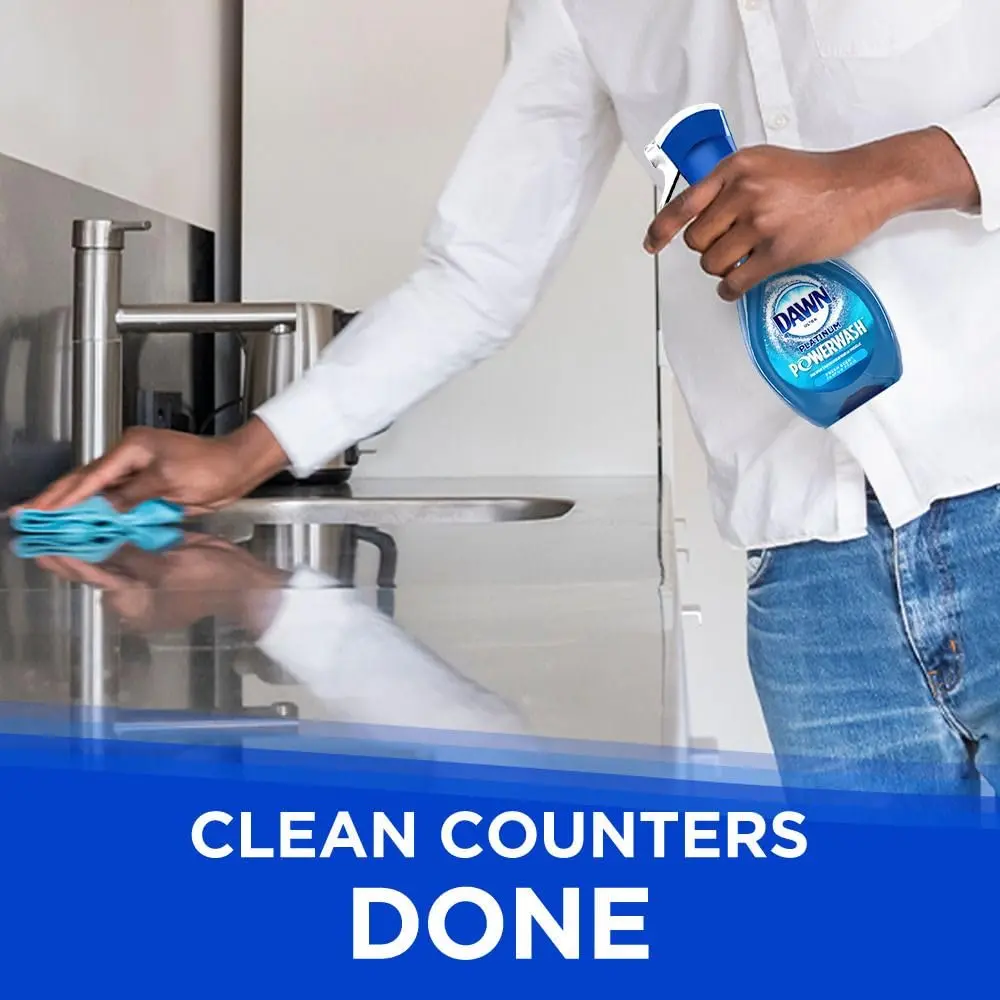 Dawn Platinum Powerwash Dish Spray Fresh Scent Refill 473ml (16 Fl Oz) | Grease Cleaning Power - view 6