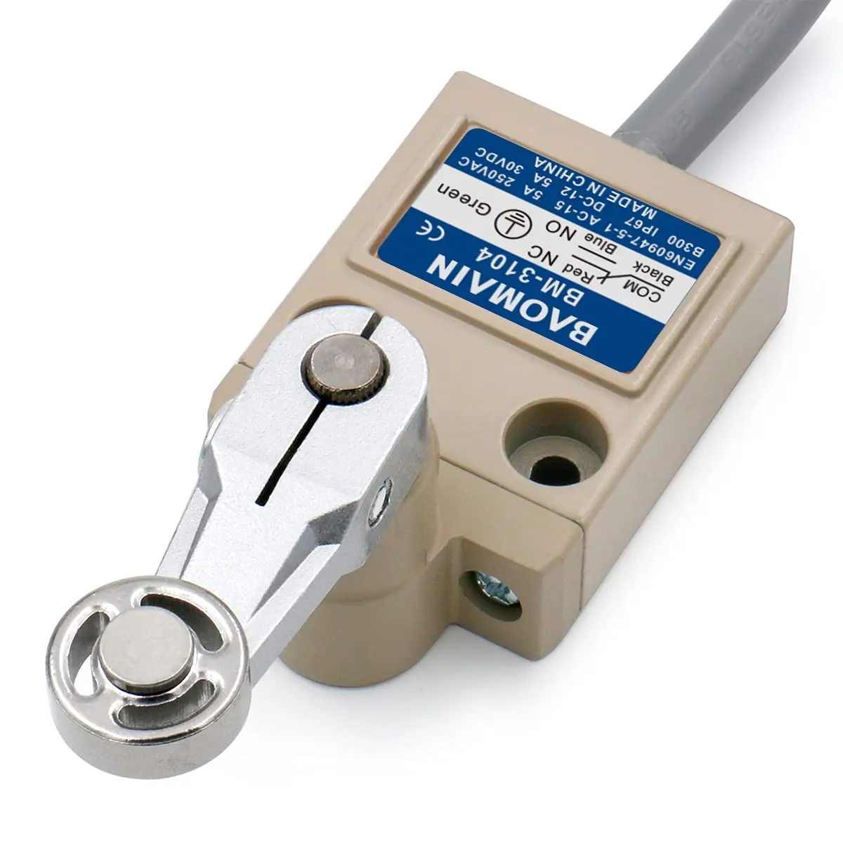Baomain Limit Switch Rotary Roller Lever SPDT 5A IP67 | Heavy-Duty Industrial Automation - view 7