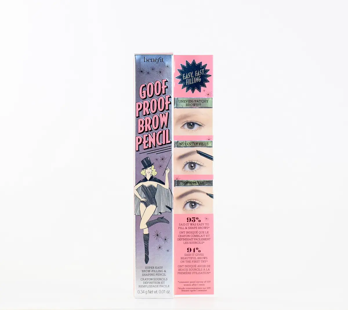 Benefit Goof Proof Brow Pencil Shade 2 | Effortless Eyebrow Filling & Shaping - main product image