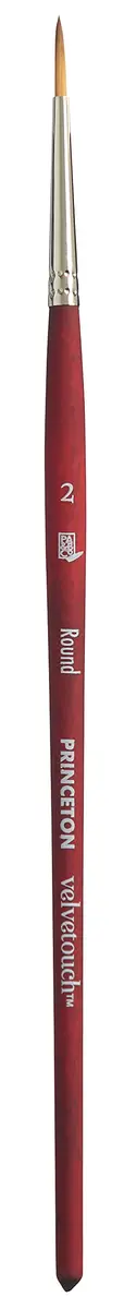 Princeton Velvetouch Series 3950 Paint Brush 2 inch | Synthetic Multi-Media Brush with Velvetouch Handle - main product image