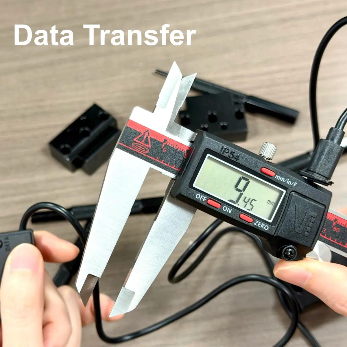 VINCA DCLA-1205 Digital Caliper 300mm (12 Inch) | IP54 Stainless Steel, Inch/Metric/Fraction Conversion - view 8