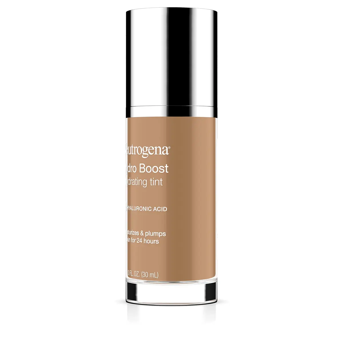 Neutrogena Hydro Boost Tint Foundation Makeup, 105 Caramel, 1.0 fl oz | Hydrating, Oil-Free for Dry Skin - view 9