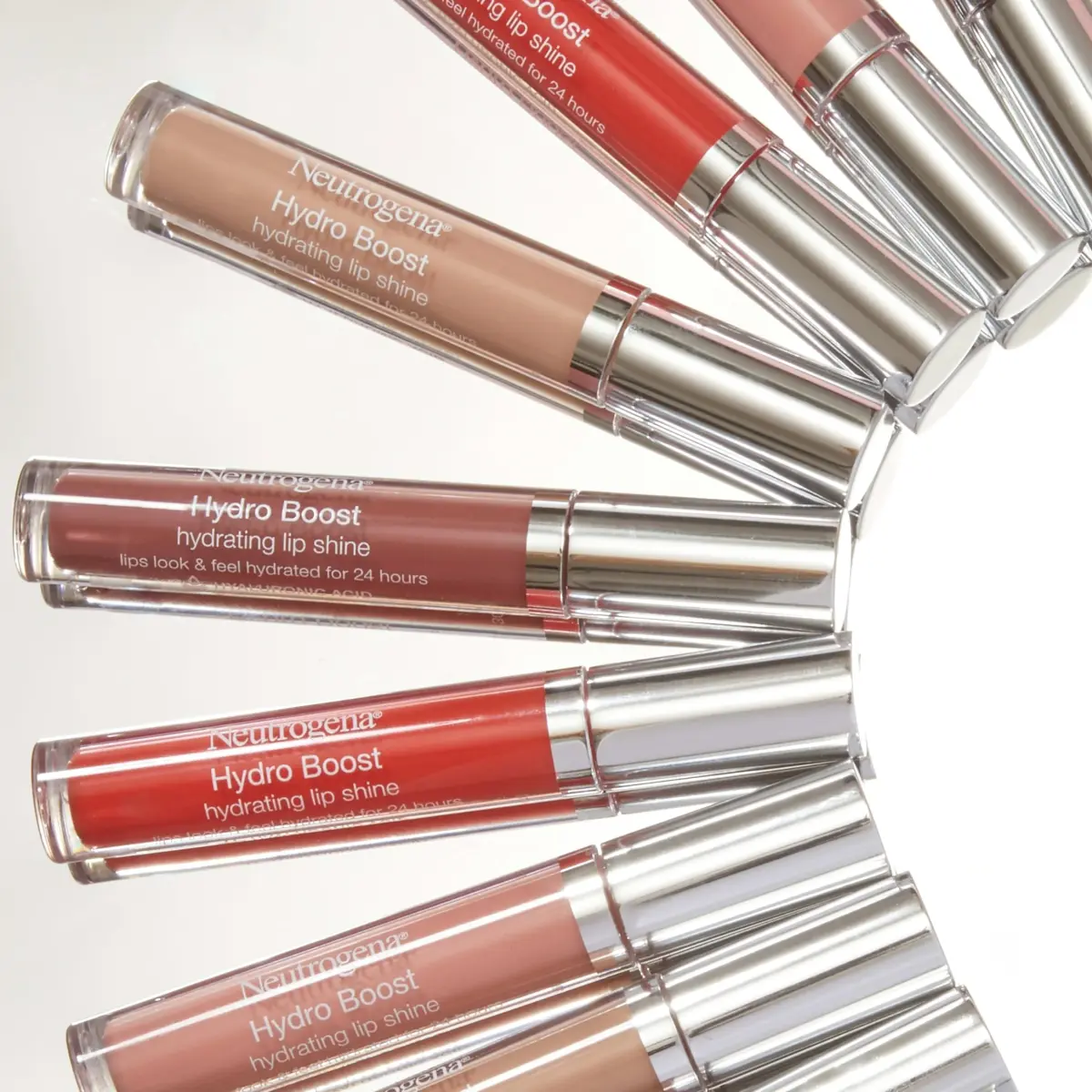 Neutrogena Hydro Boost Moisturizing Lip Gloss Berry Brown 2.96ml (0.10 oz) | Hyaluronic Acid Hydration - view 3