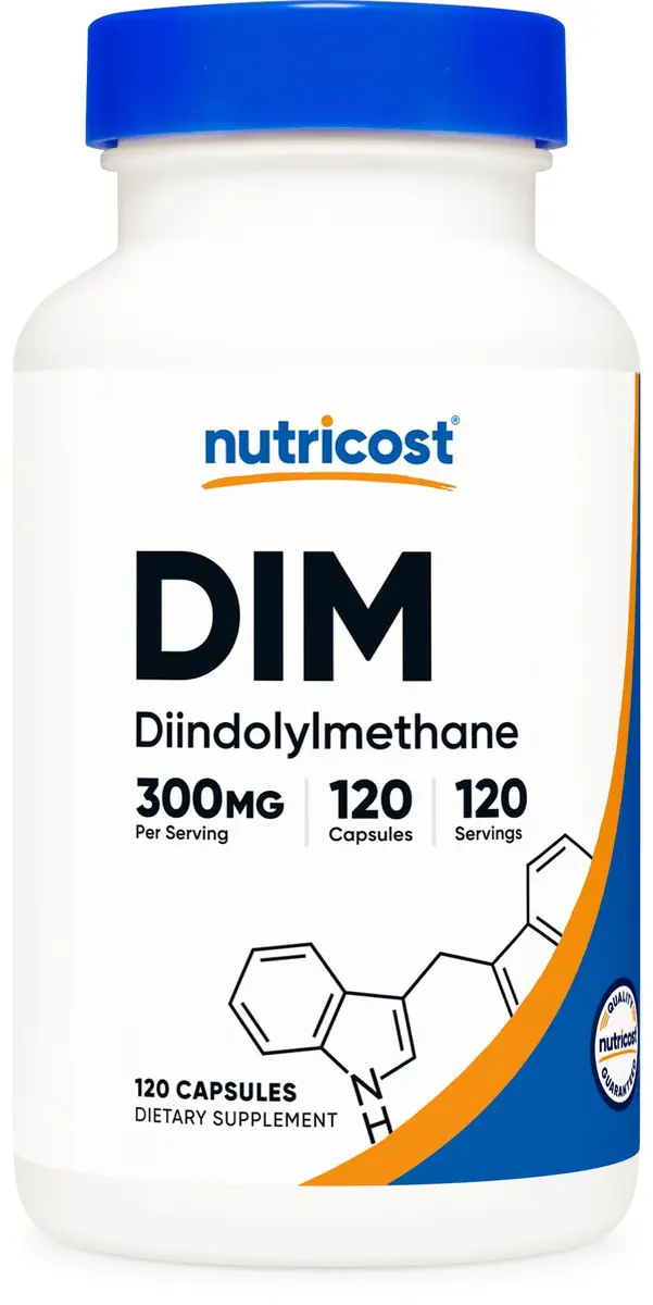 Nutricost DIM Plus BioPerine 300mg | Vegetarian Capsules for Men & Women - main product image