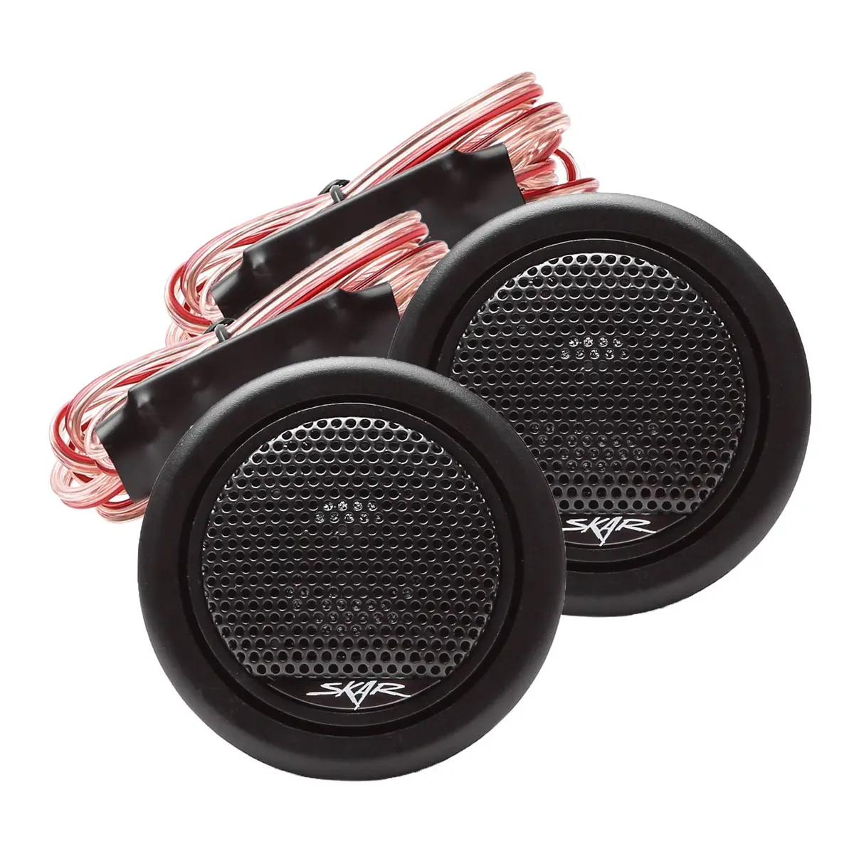 Skar Audio TWS-01 1-Inch 240 Watt Max Power Neodymium Silk Dome Tweeters, Pair | High-Frequency Sound Reproduction - main product image