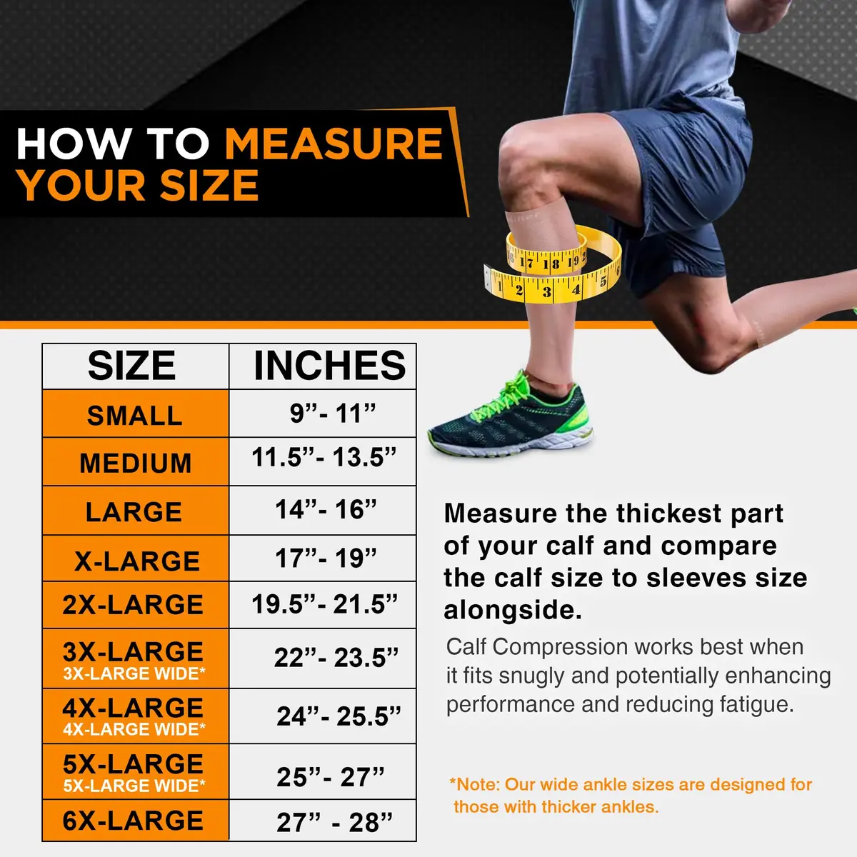 Doc Miller Compression Calf Sleeve for Men & Women 20-30mmHg | Graduated Support for Active Lifestyles - view 3