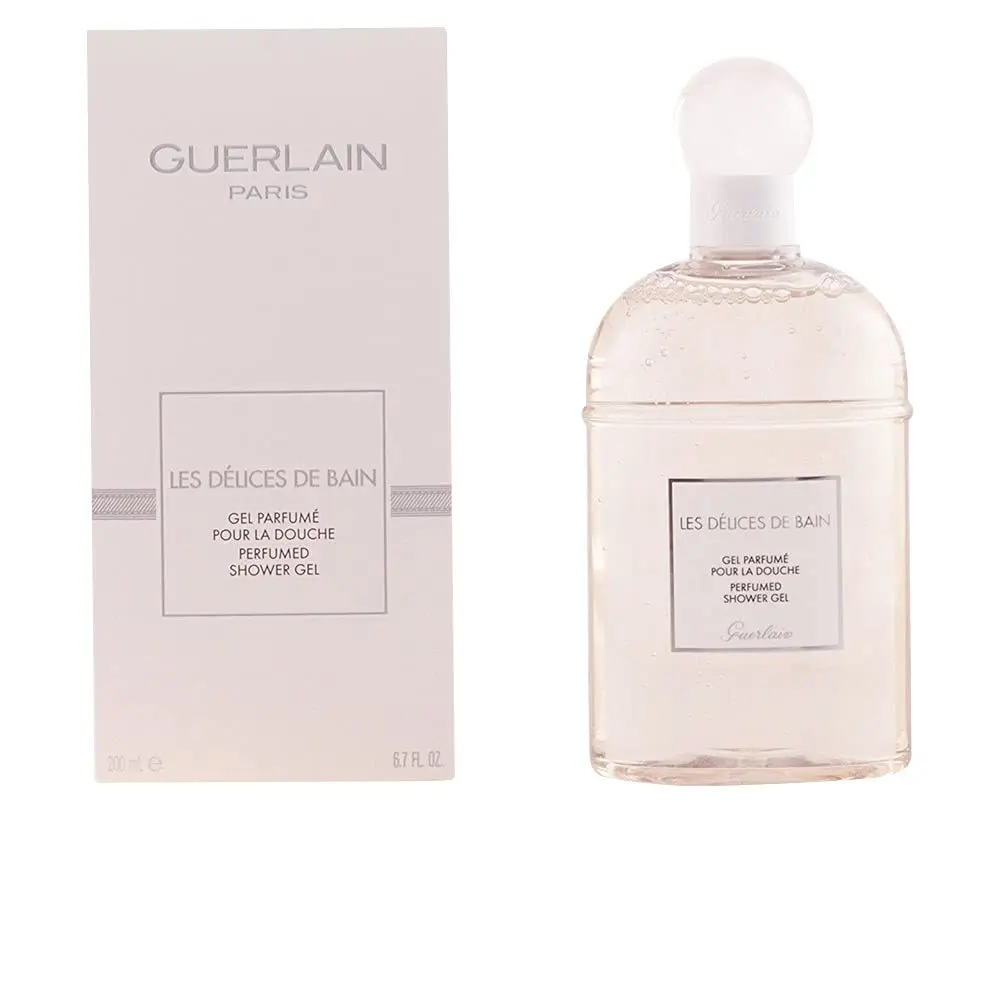 Guerlain Les Delices De Bain Perfumed Shower Gel for Women, 6.7 Oz | Eucalyptus Vanilla Fragrance, Moisturizing - main product image