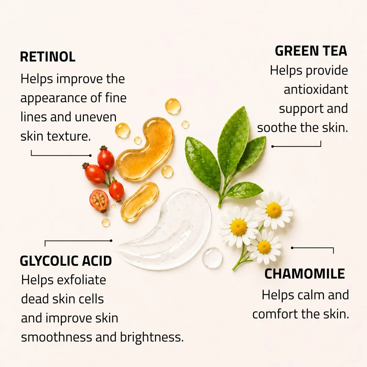 YEOUTH Glycolic Acid Face Peel 30% with Retinol & Green Tea 1oz | Brightening & Exfoliating - view 3