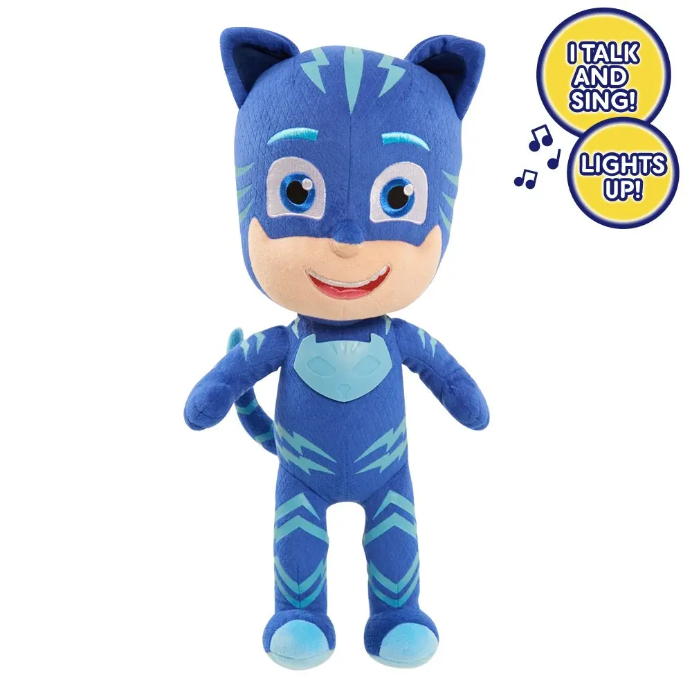 PJ Masks Sing & Talk Catboy Plush 35.5cm (14 inches) | ASTM-Tested Toy Figure for Kids 3+ - view 3