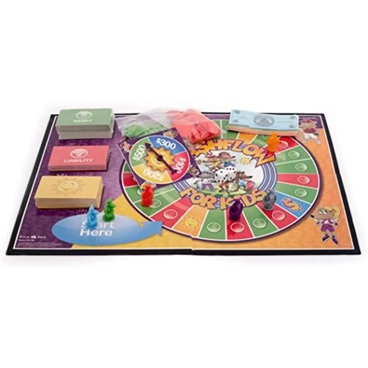 Rich Dad CASHFLOW for Kids Board Game, Children's Edition, 11 x 15 inches | Educational Money Game for Ages 6+ - view 6