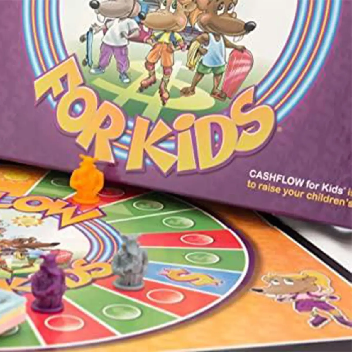Rich Dad CASHFLOW for Kids Board Game, Children's Edition, 11 x 15 inches | Educational Money Game for Ages 6+ - view 8