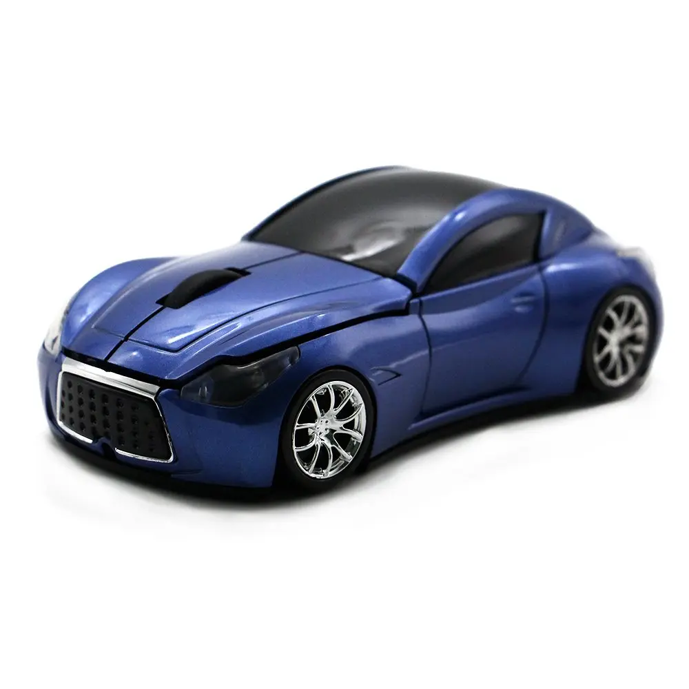 MGbeauty Sports Car Wireless Mouse | 1600 DPI Optical Gaming Mouse for PC & MAC (Blue, 11.2cm) - view 6