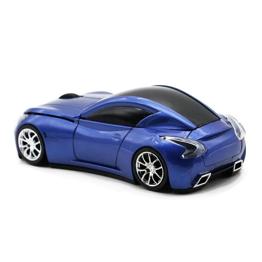 MGbeauty Sports Car Wireless Mouse | 1600 DPI Optical Gaming Mouse for PC & MAC (Blue, 11.2cm) - view 2
