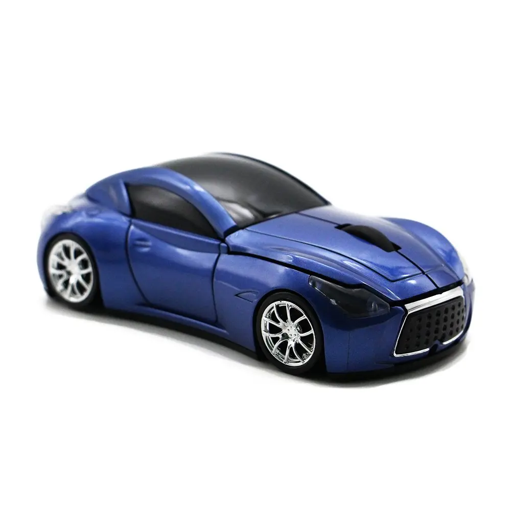 MGbeauty Sports Car Wireless Mouse | 1600 DPI Optical Gaming Mouse for PC & MAC (Blue, 11.2cm) - view 3