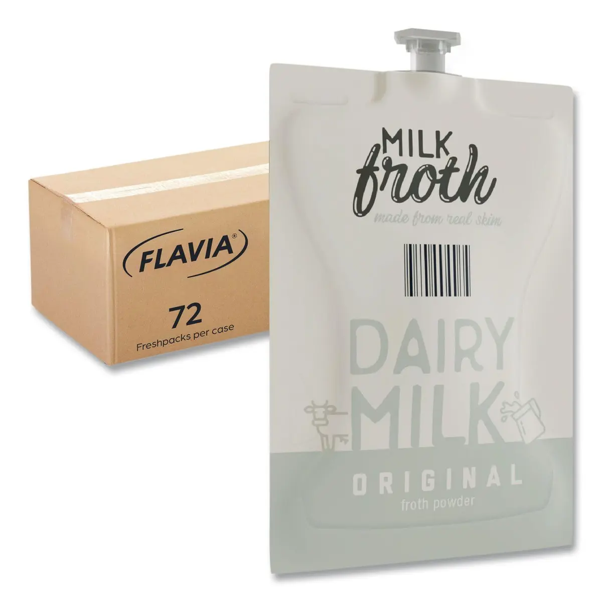 Flavia Alterra Real Milk Froth Powder 0.46 oz | Perfect for Latte & Cappuccino at Home - main product image