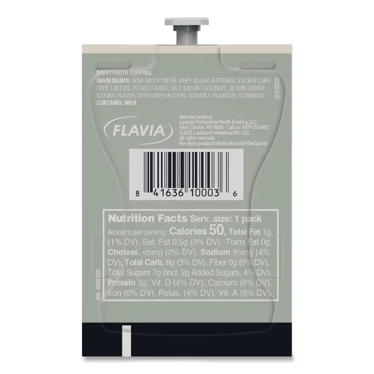 Flavia Alterra Real Milk Froth Powder 0.46 oz | Perfect for Latte & Cappuccino at Home - view 9