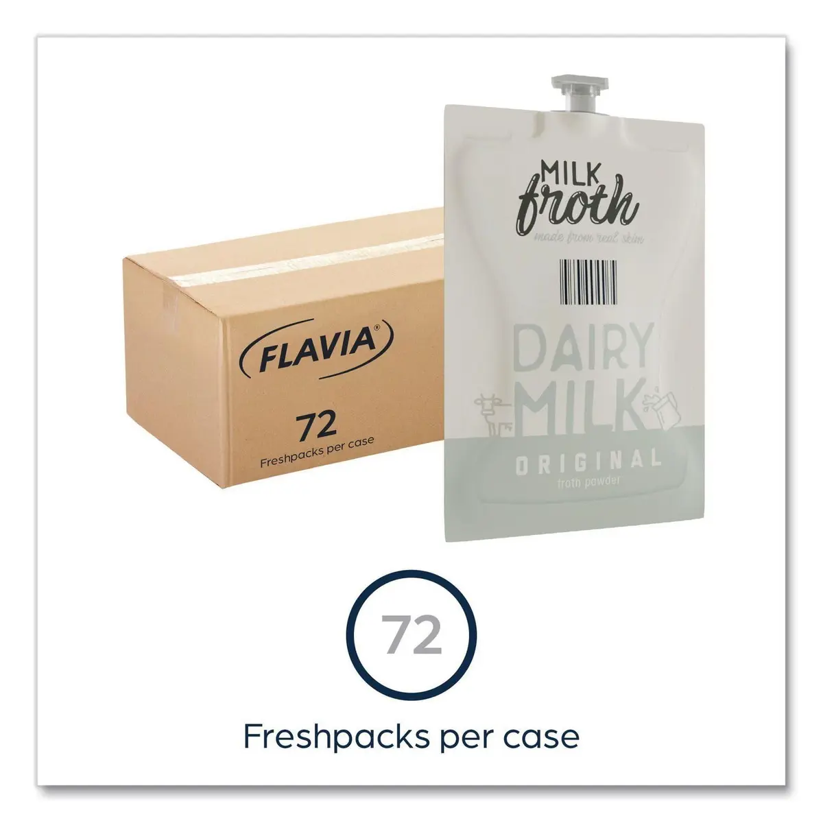 Flavia Alterra Real Milk Froth Powder 0.46 oz | Perfect for Latte & Cappuccino at Home - view 2