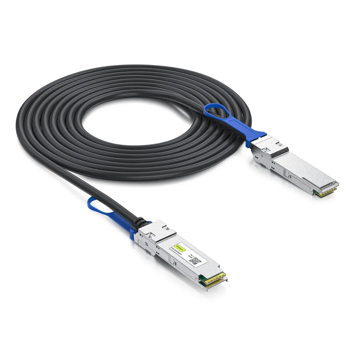 10Gtek 100Gb/s QSFP28 DAC Cable 2m | High-Speed Copper Interconnect for Data Centers - main product image