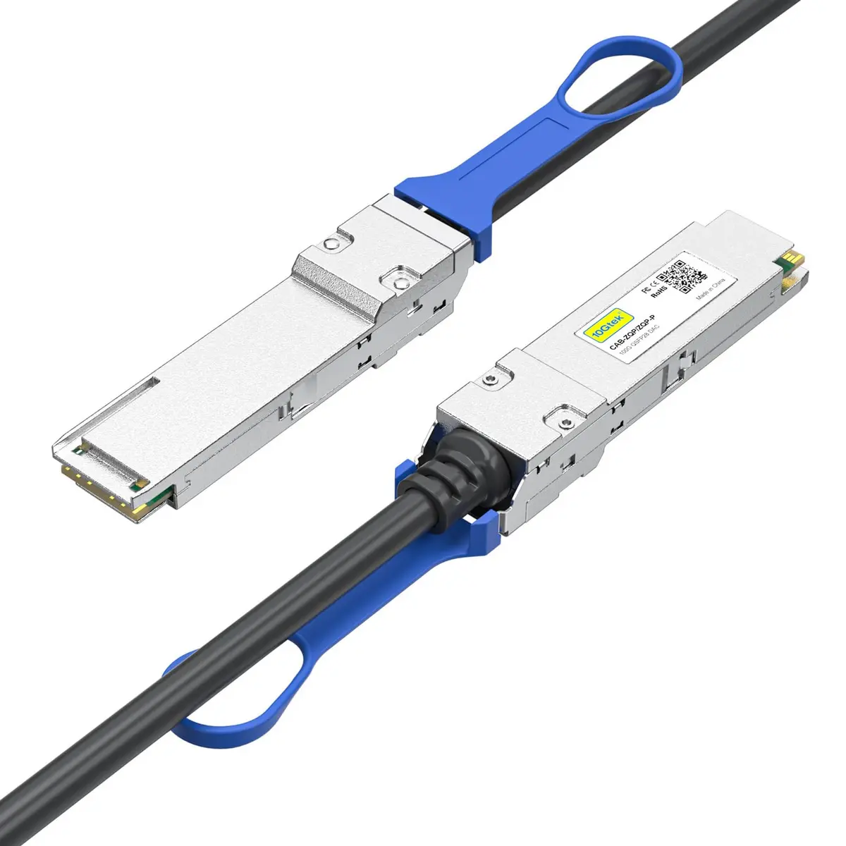 10Gtek 100Gb/s QSFP28 DAC Cable 1-Meter | High-Speed Direct Attach Copper for Mellanox - view 2