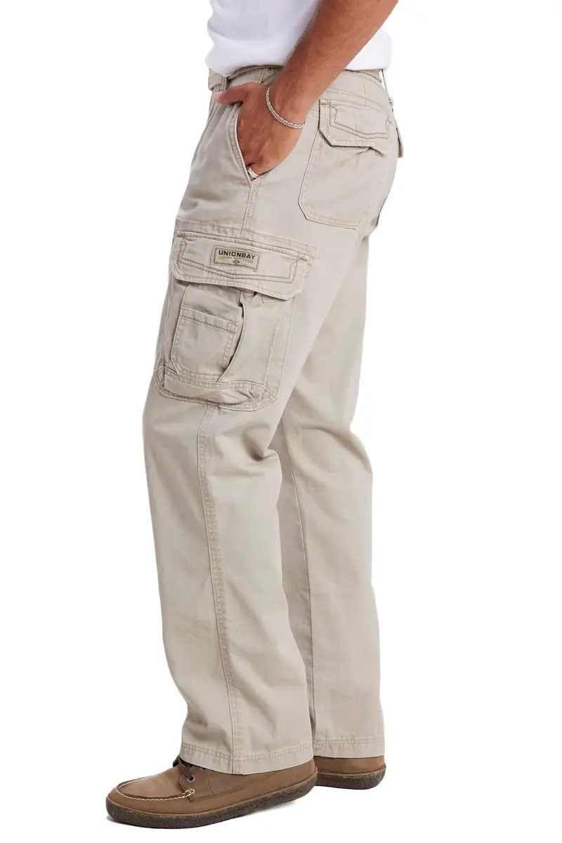 UNIONBAY Survivor Iv Relaxed Fit Cargo Pants 50W x 32L | Casual Military Style - view 2