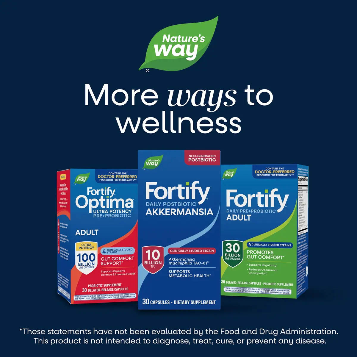 Nature's Way Fortify 30 Billion Daily Pre+Probiotic for Adults 50+ | Supports Digestive & Immune Health - view 7