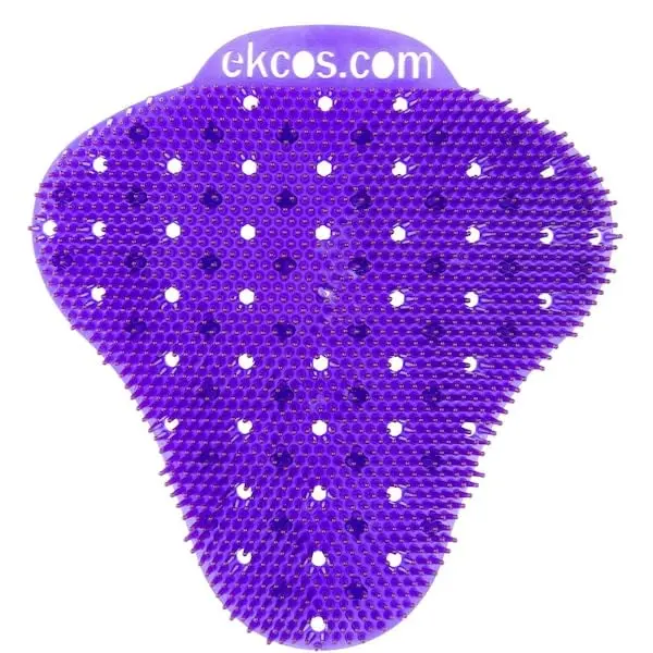 Diversey Ekcos EKS-1P-12 Urinal Screen 60 Day | Anti-Splash & Deodorizer, Berry Scent, Purple - view 2