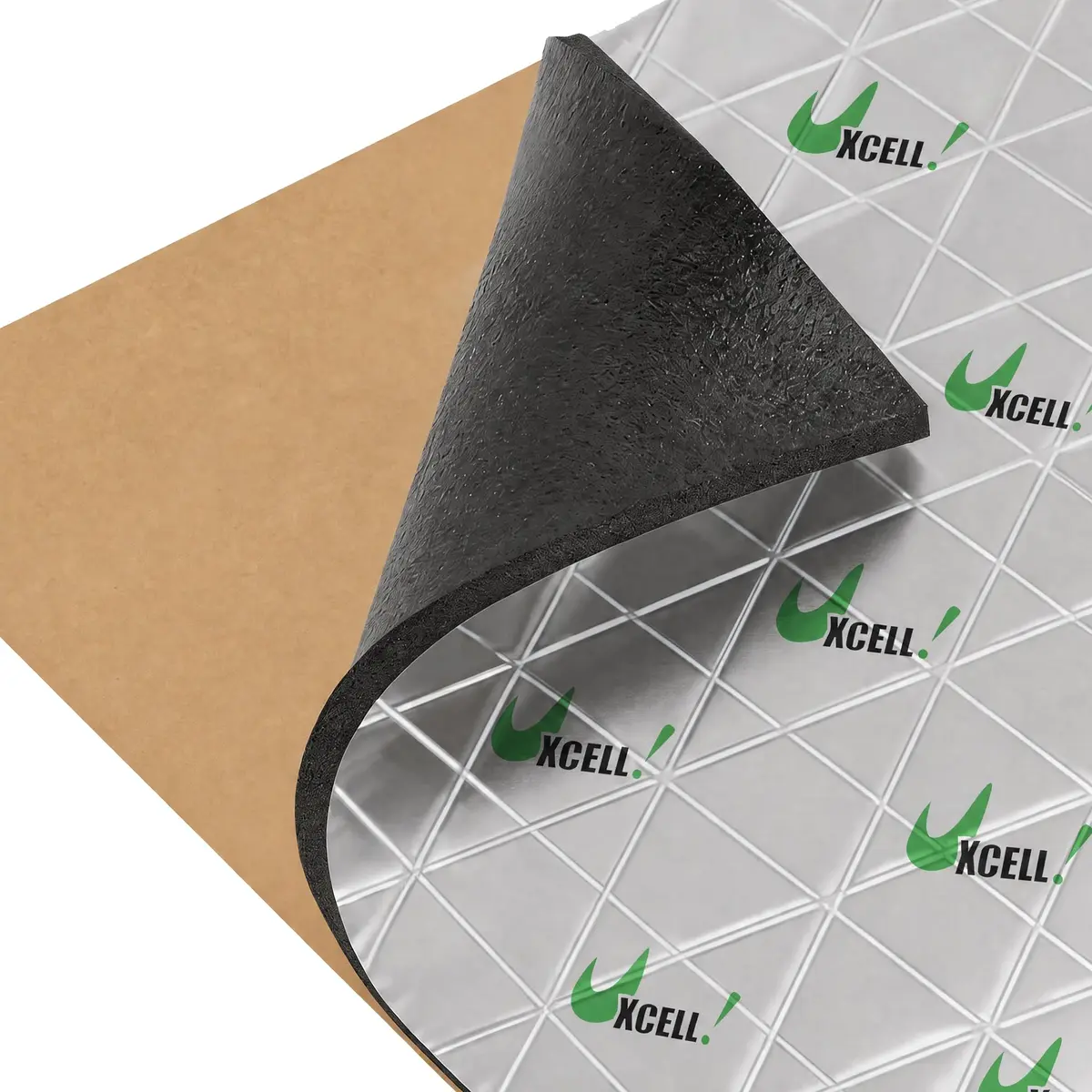 uxcell 6.5 Sqft Car Sound Deadening Mat Noise Insulation Dampening 10mm (0.39 Inch) | Reduces Road Noise & Heat - main product image