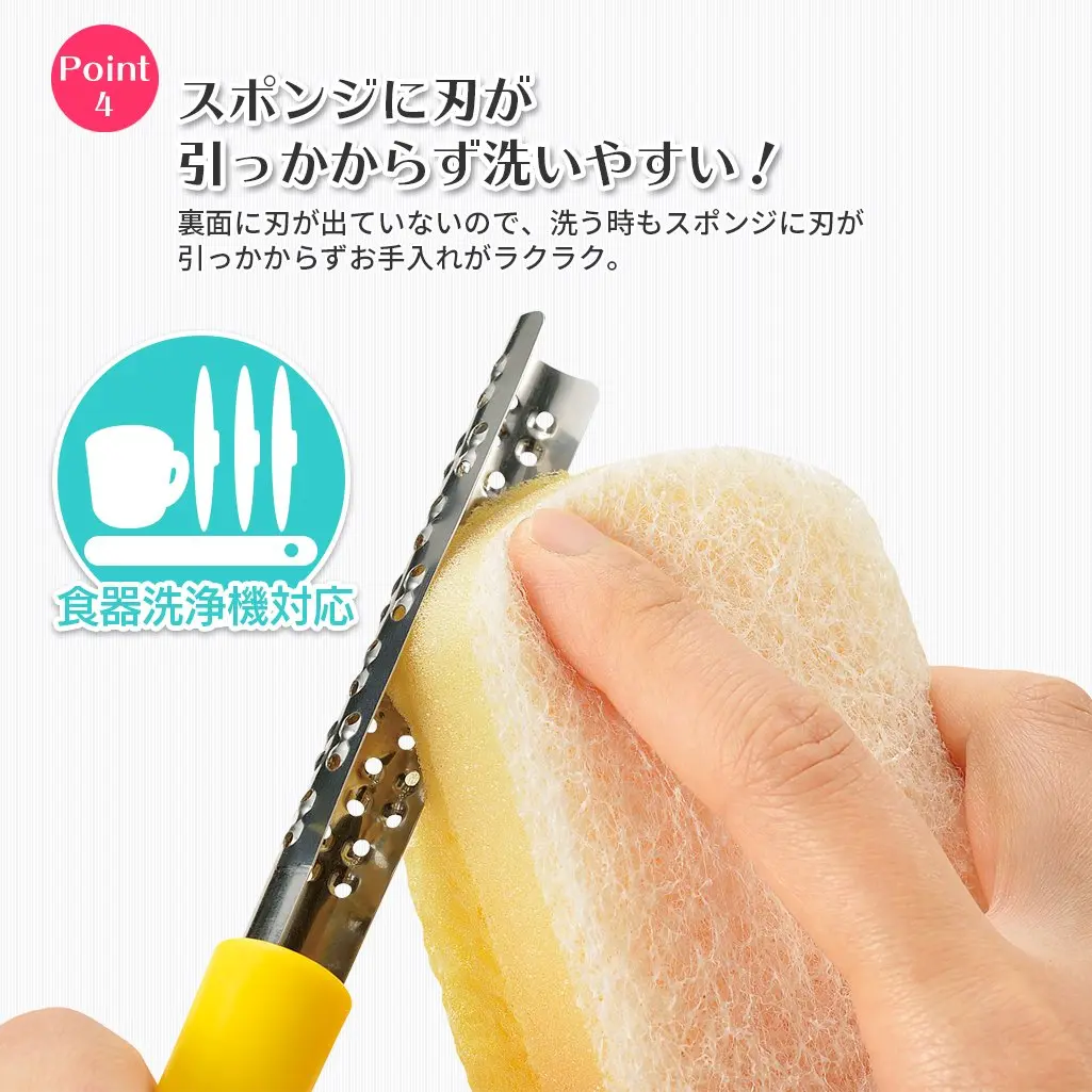 Shimomura Industry FV-619 Ginger Grater 22g (0.8 oz) | Stainless Steel Blade for Fresh Ginger - view 6