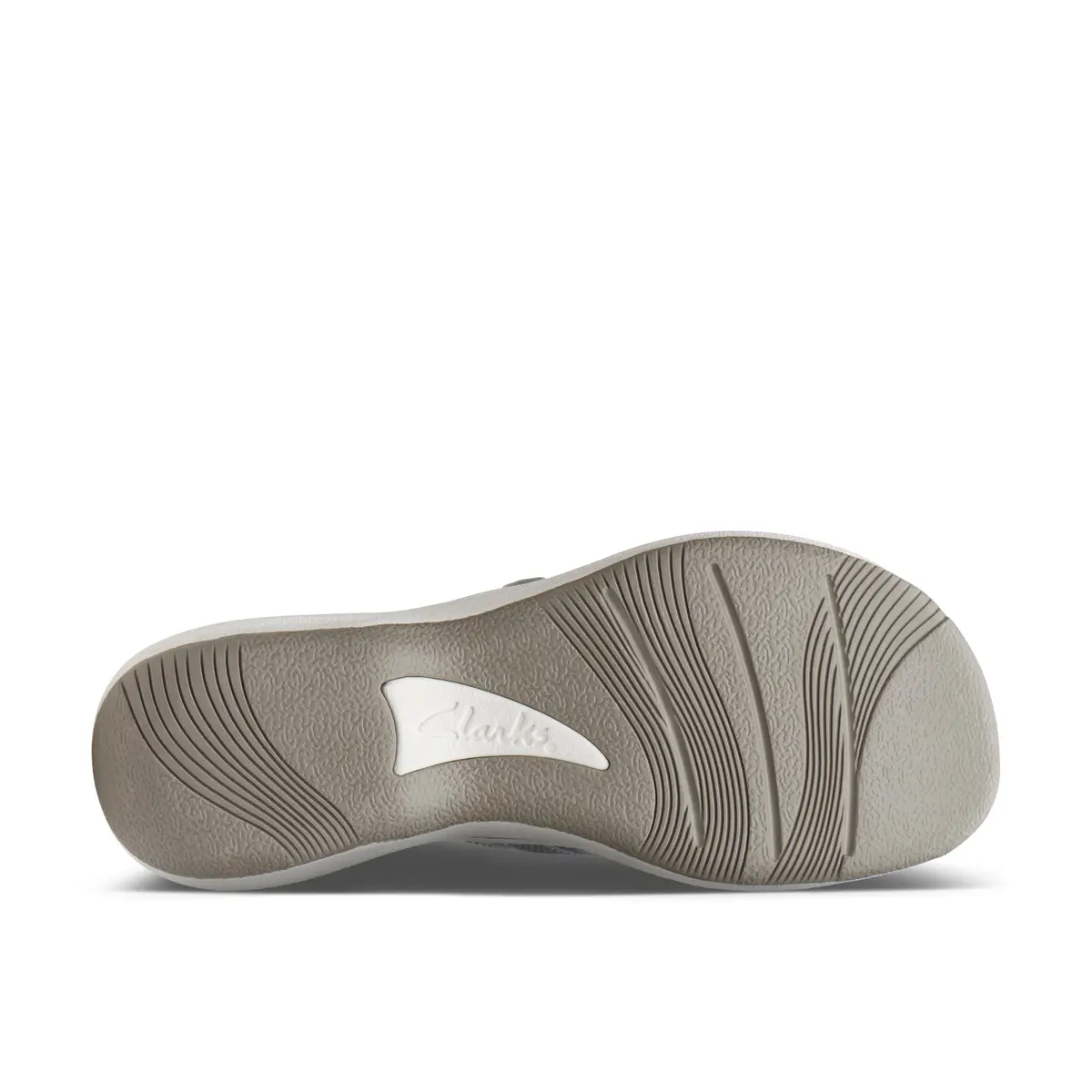 Clarks Breeze Sea Flip-Flop 9 | Silver Synthetic, Lightweight & Comfortable (70-120 chars) - view 5